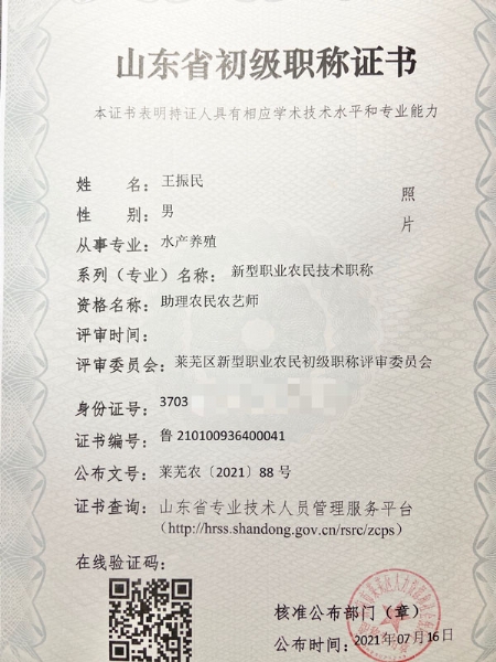 资质声誉